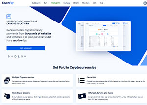 FaucetPay.io site preview