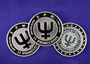 The Primecoin cryptocurrency