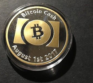The cryptocurrency Bitcoin Cash